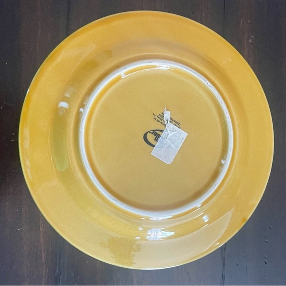 THE CELLER Decorative Yellow and Green Ceramic Plates-14 pieces - Picture 4 of 6